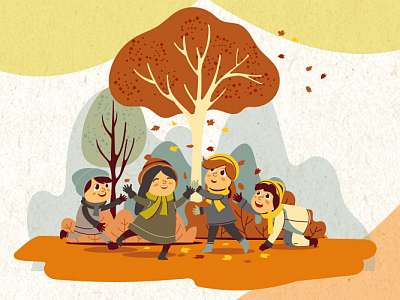 В туман уходит осень золотая