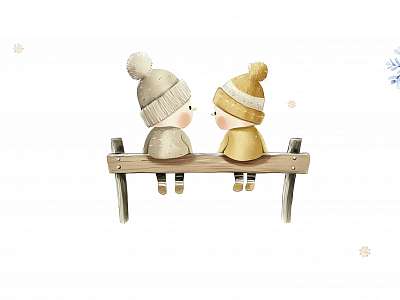 Зимняя краса, в серебре леса