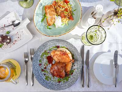 Весеннее меню в ресторане «Шоша»